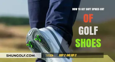 Efficiently Removing Soft Spikes from Golf Shoes: A Guide
