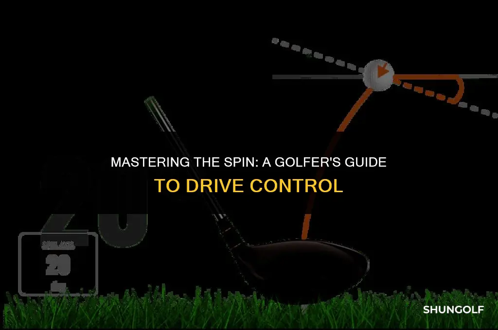 how to get spin on my drive while golfing