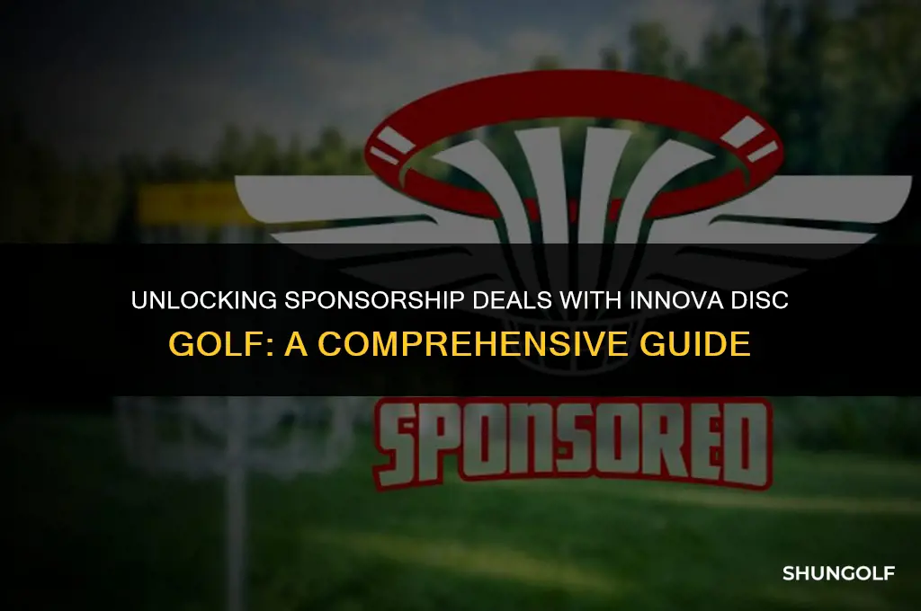 how to get sponsored by innova disc golf