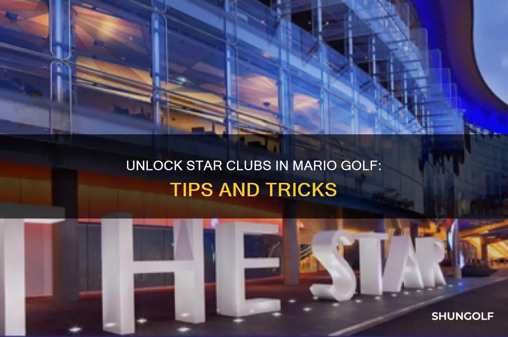 how to get star clubs mario golf