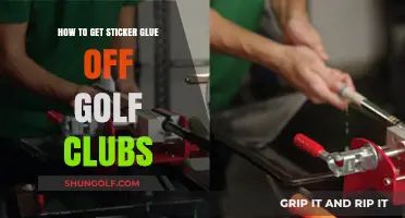 Effective Ways to Remove Sticker Glue from Golf Clubs Easily