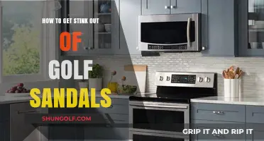 Freshen Up Your Game: Removing Odors from Golf Sandals