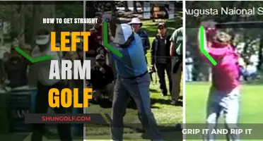 Mastering the Perfect Left Arm Swing in Golf: A Comprehensive Guide