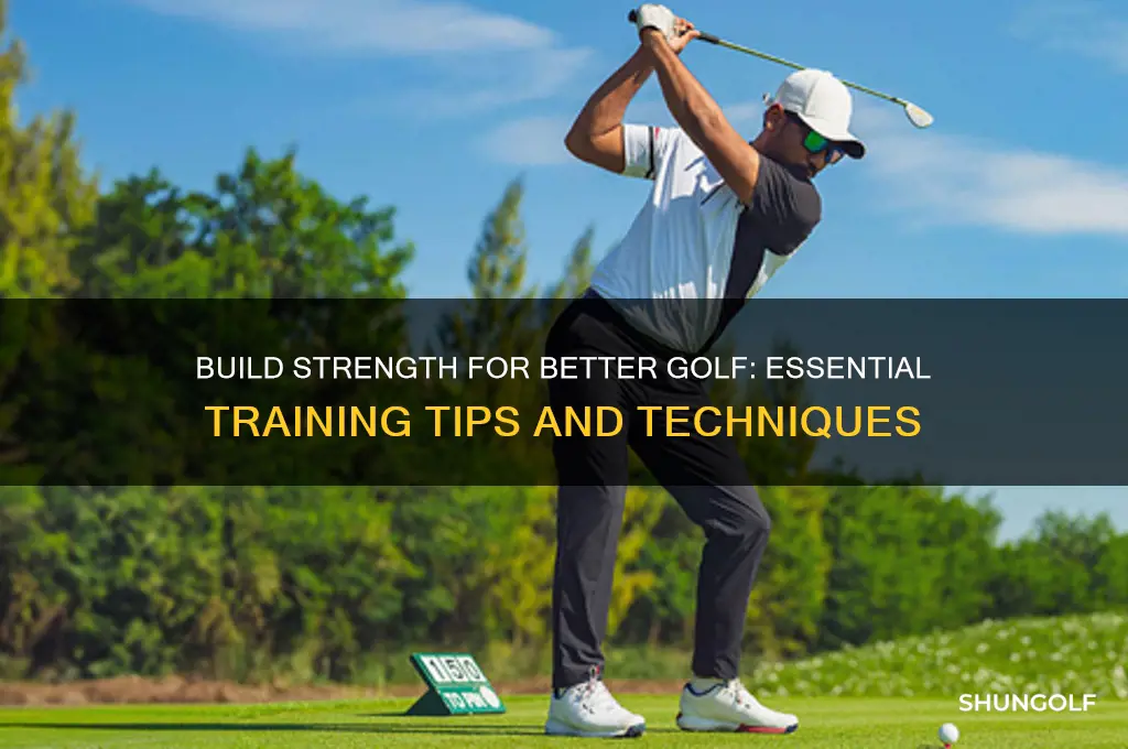 how to get strong to play golf