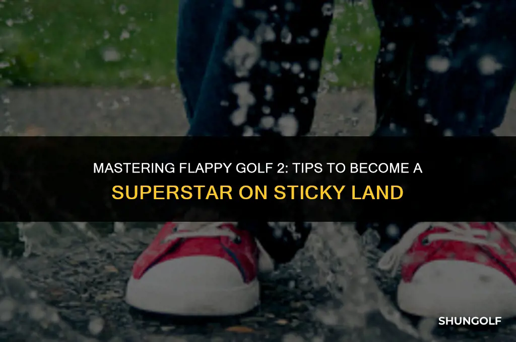 how to get superstar on flappy golf 2 sticky land