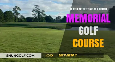 Securing Tee Time at Houston Memorial Golf Course: A Complete Guide