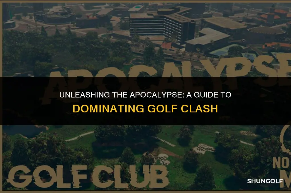 how to get the apocalypse in golf clash