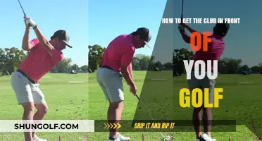 Mastering the Golf Swing: Tips to Get the Club in Front of You