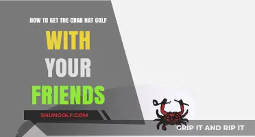 Swing into Fun: Crab Hat Golf Adventures with Pals