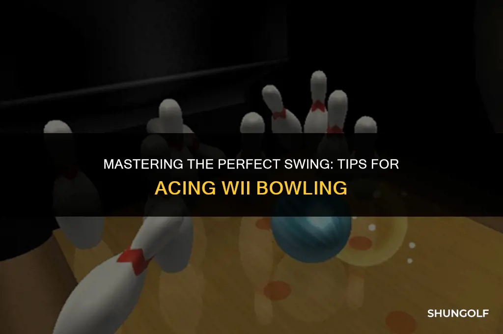 how to get the golf ball in wii bowling
