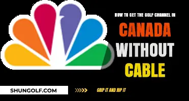 Unleash Your Golf Passion: Streaming The Golf Channel in Canada