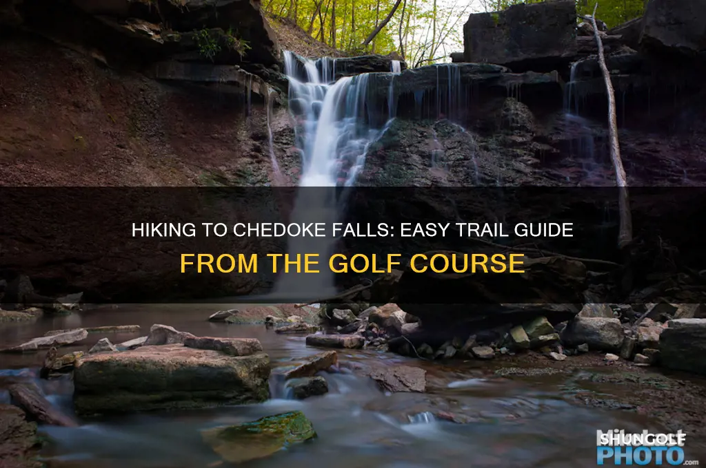 how to get to chedoke falls from golf course