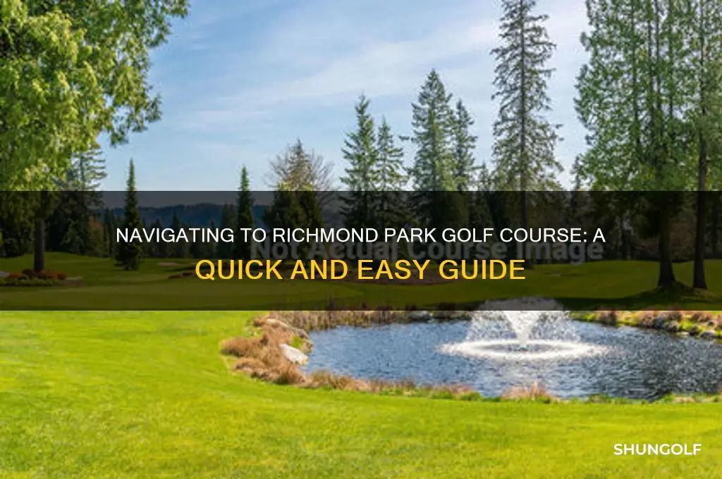 how to get to richmond park golf course