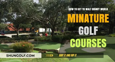 Navigate to Walt Disney World's Magical Miniature Golf Courses