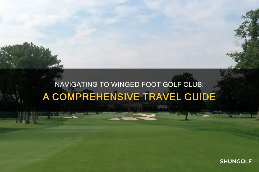 how to get to winged foot golf club