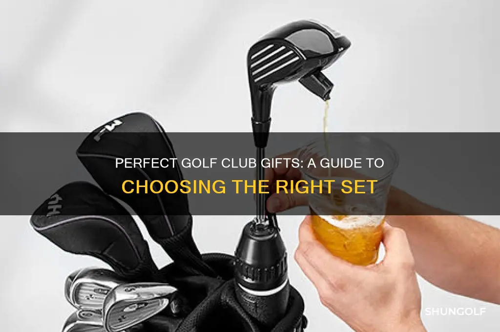 how to gift golf clubs