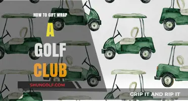 Master the Art of Gift Wrapping a Golf Club: Easy Steps