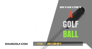 Crafting Your Game: The Art of Attaching a Stick to a Golf Ball