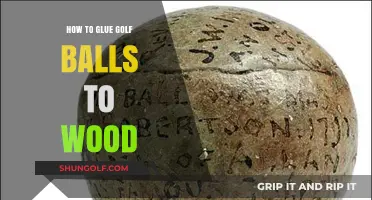 Crafting with Golf Balls: A Guide to Gluing Them to Wood