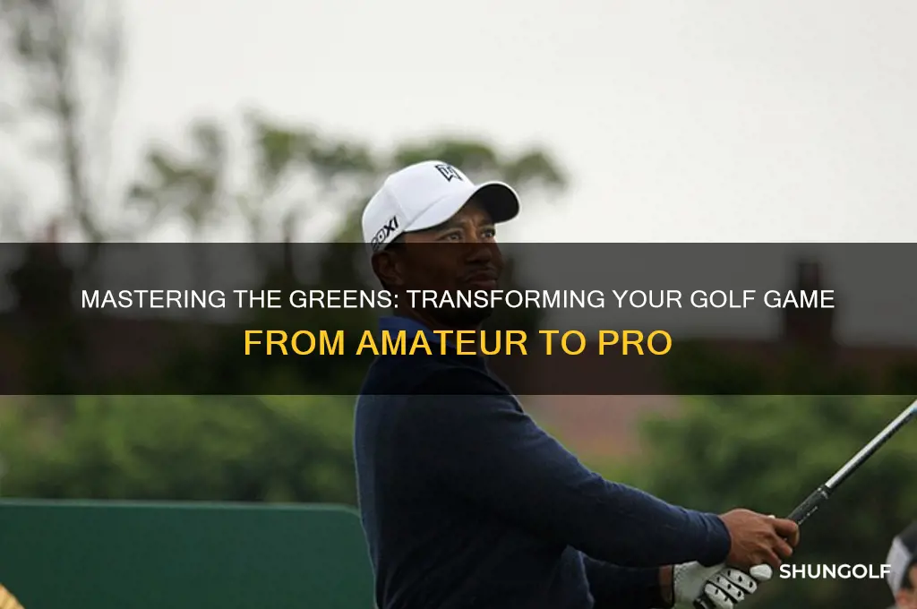how to go from amateur to pro in golf
