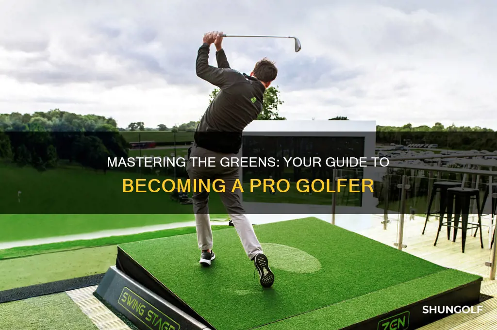 how to go from amatuer to pro golfer