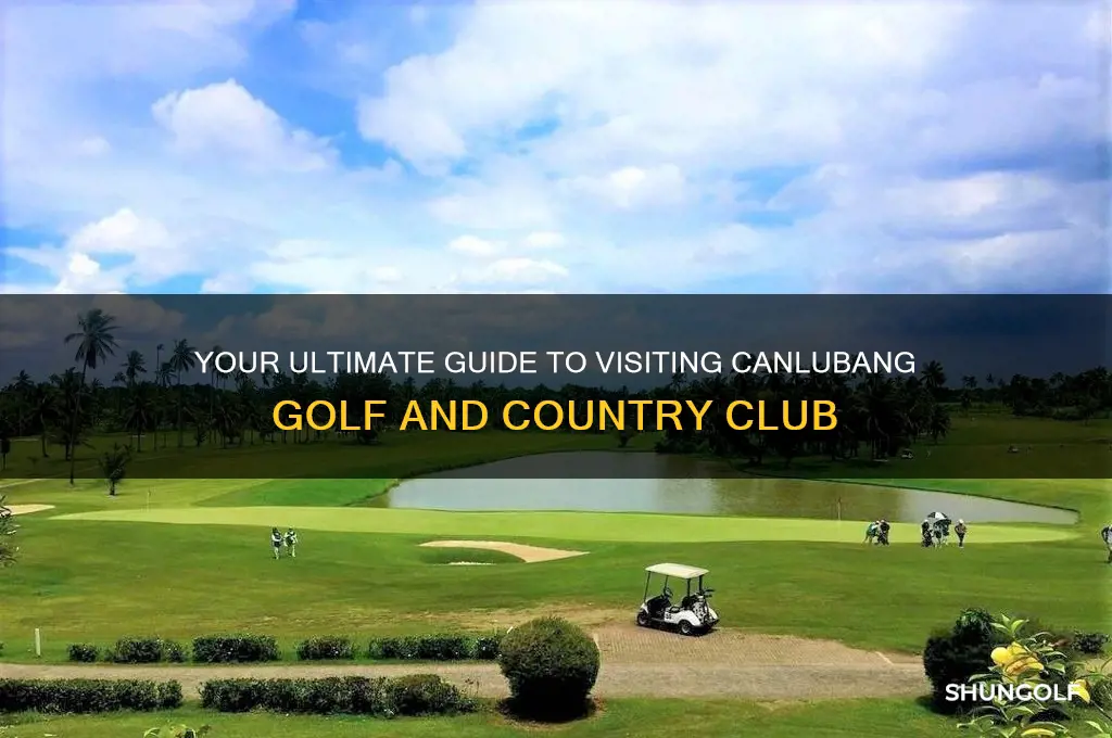 how to go to canlubang golf and country club