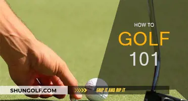 Golfing Basics: A Beginner's Guide to Getting Started