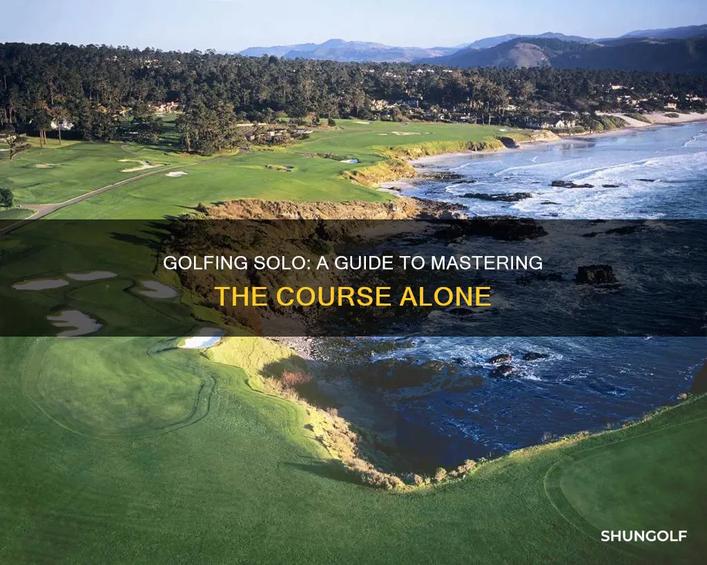 how to golf alone