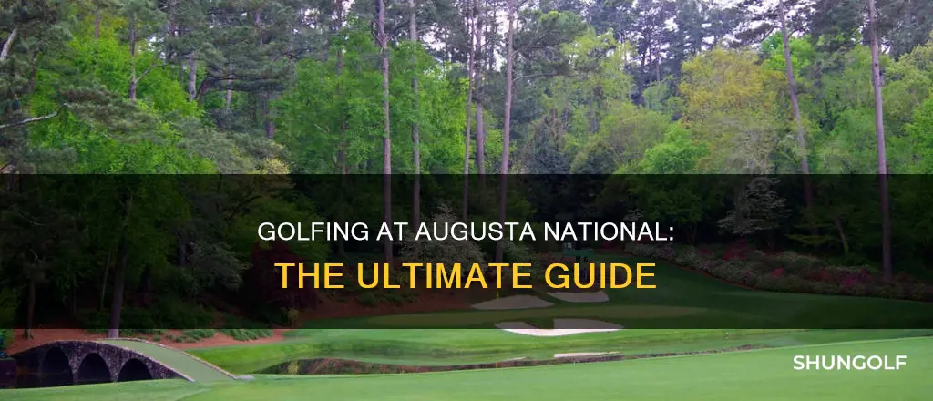 how to golf at augusta national