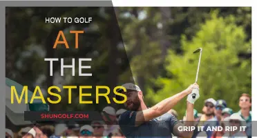 Golfing at the Masters: A Beginner's Guide