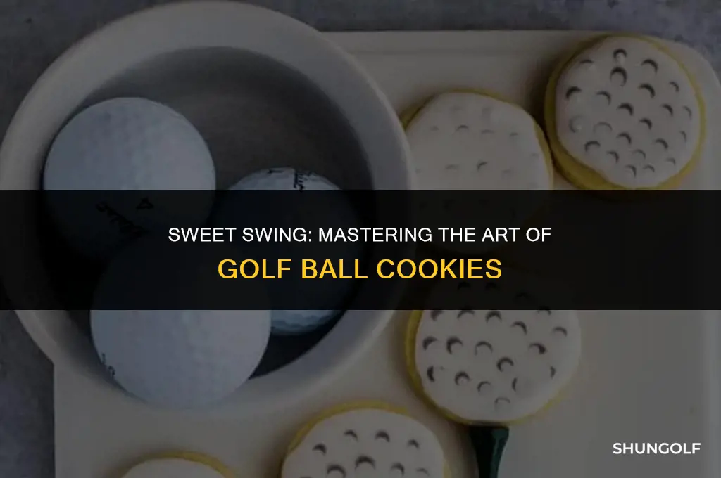 how to golf ball cookies
