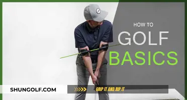 Golf Basics: A Beginner's Guide to Getting Started