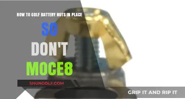 Secure Golf Cart Battery Nuts: Easy Tips to Prevent Movement