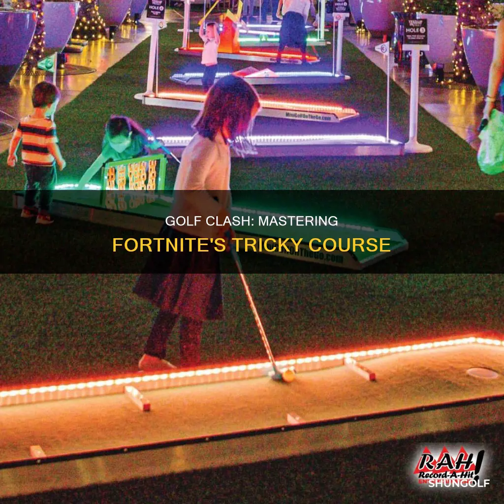 how to golf challenge e fortnite