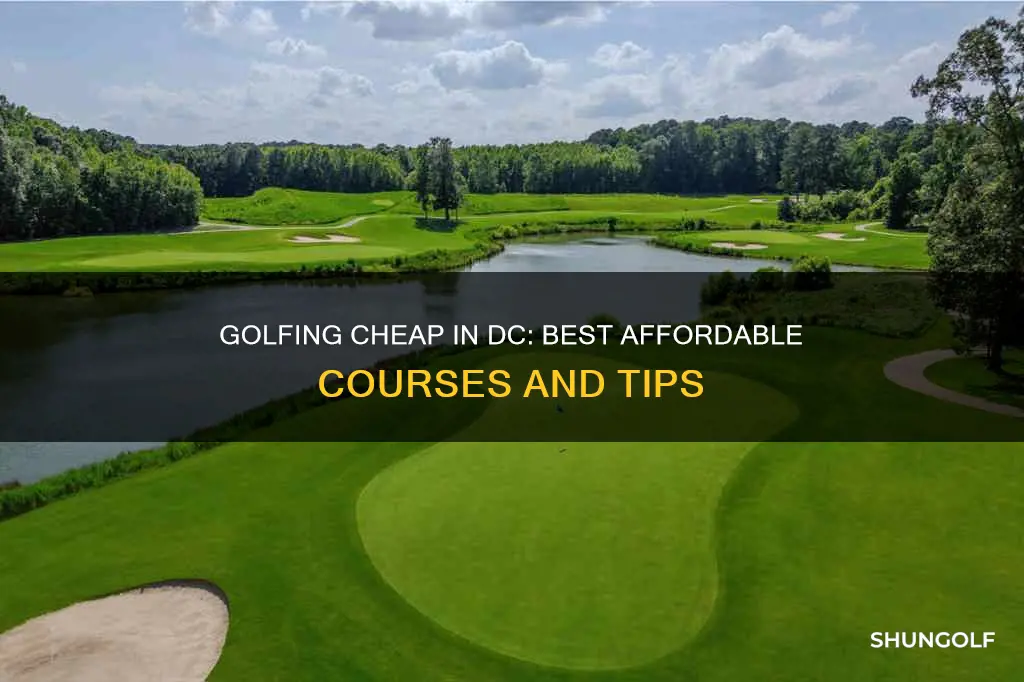 how to golf cheap in dc
