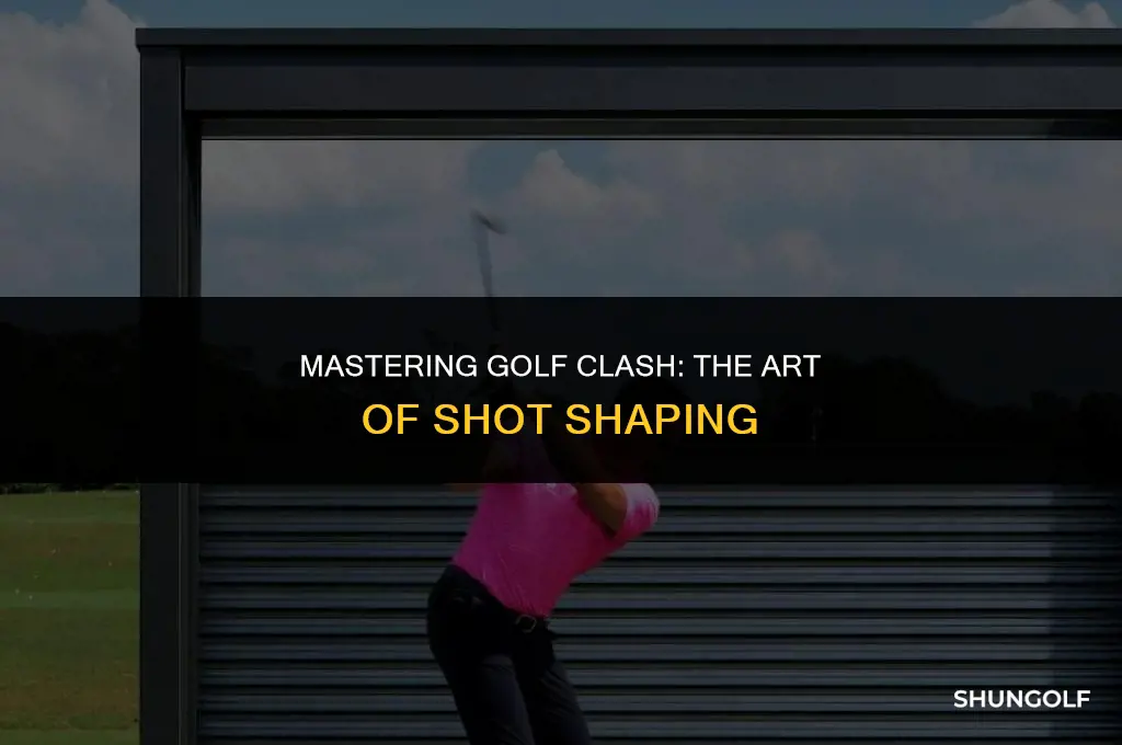 how to golf clash shots shape