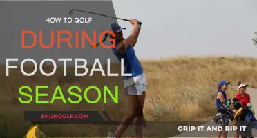 Golfing in the Shadows of Football Season