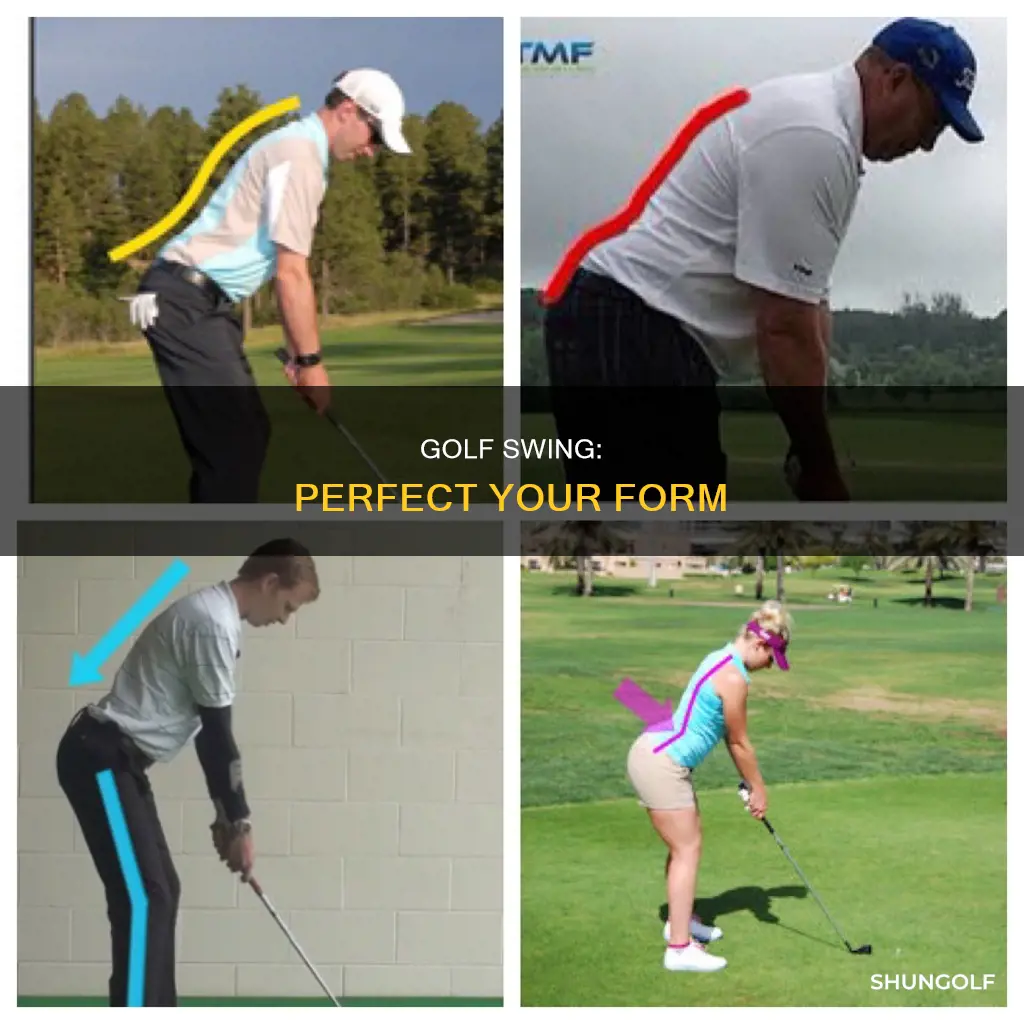 how to golf form