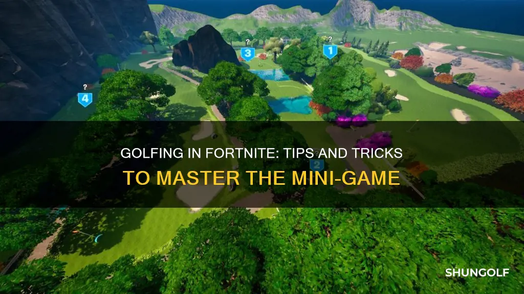 how to golf fortnite