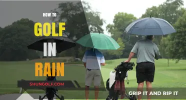 Golfing in the Rain: Tips for Playing in Wet Weather