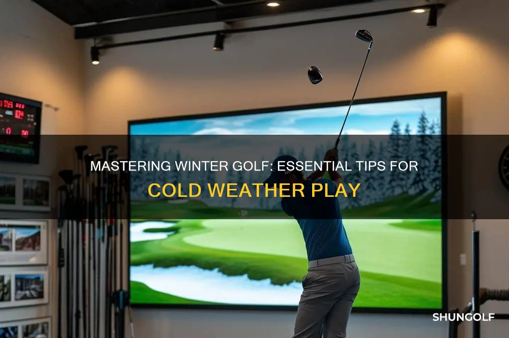 how to golf in the cold weather