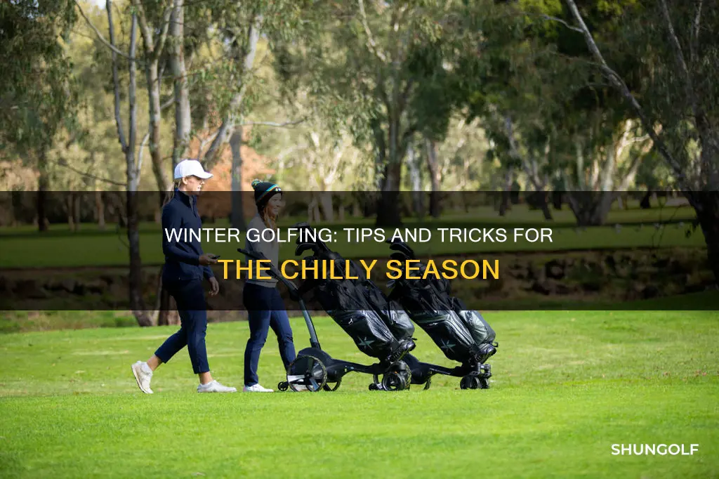 how to golf in the winter