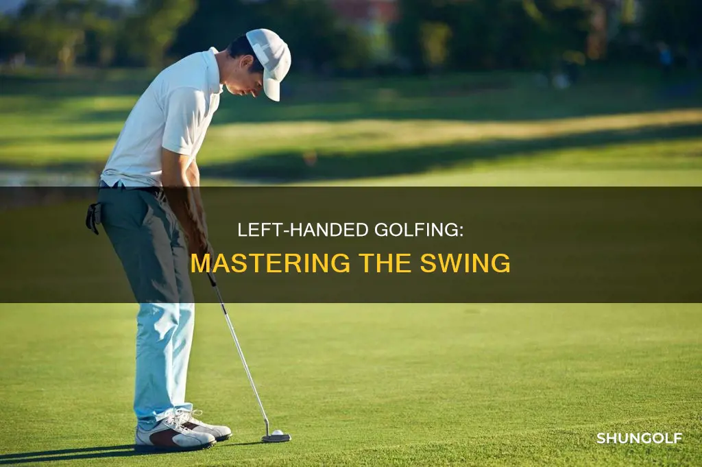 how to golf left handed