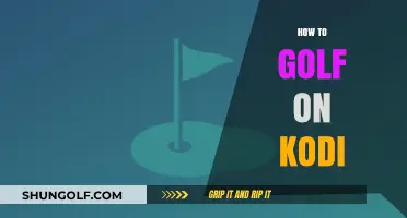Golf Add-ons: Getting Kodi to the Green
