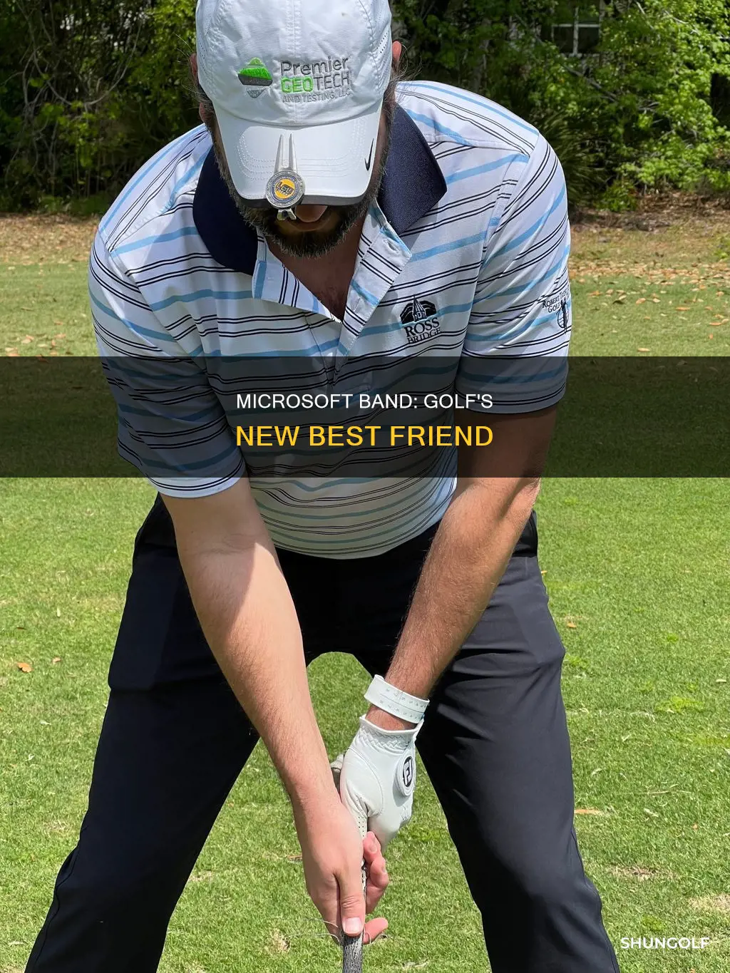how to golf on microsoft band
