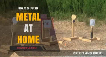 DIY Metal Golf Plate Crafting: Easy Home Techniques for Beginners