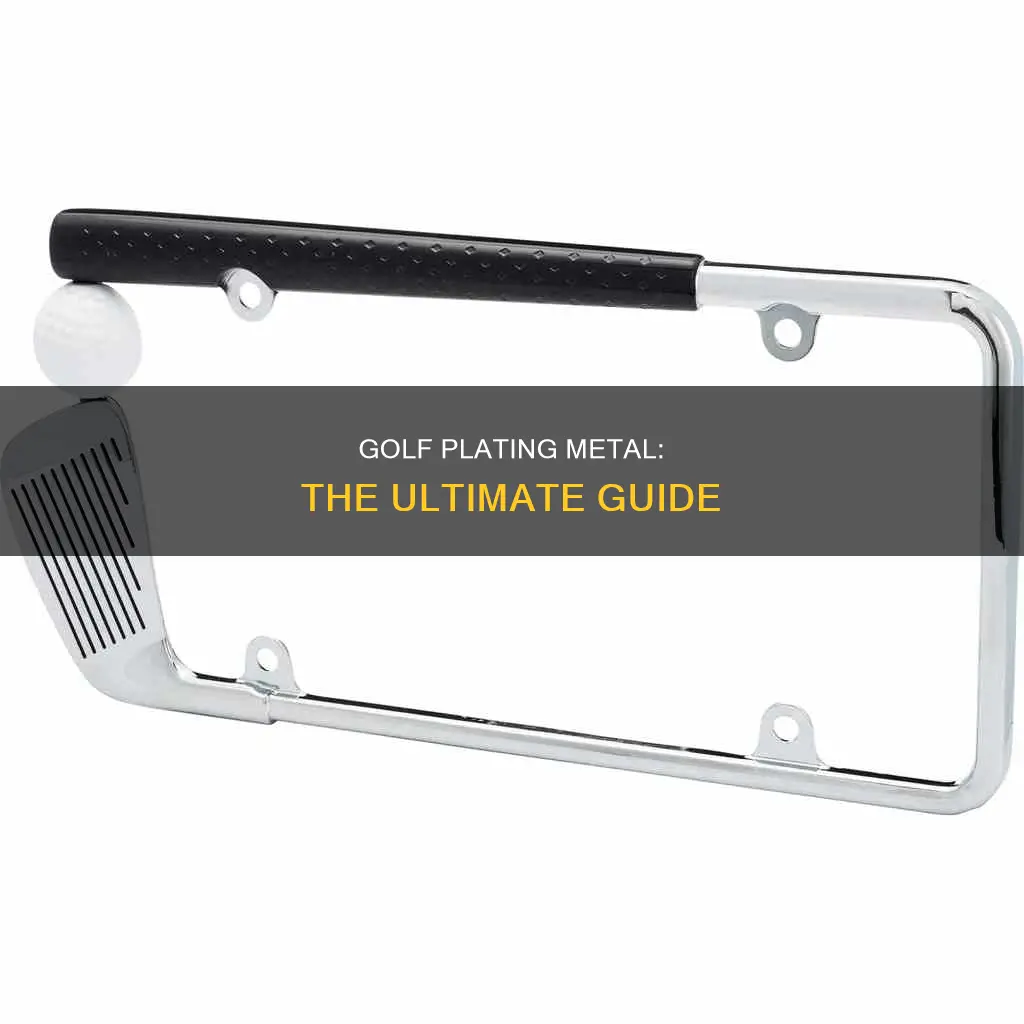 how to golf plate metal