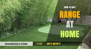 Practice Golf at Home: Create Your Own Range