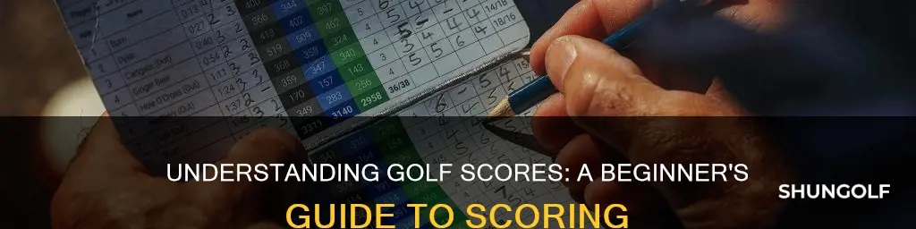 how to golf scores work