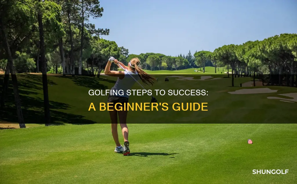 how to golf steps